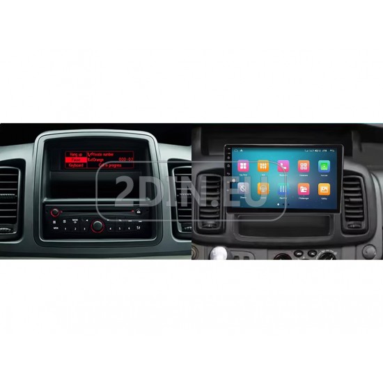 RENAULT TRAFIC - 10.1" МУЛТИМЕДИЯ / Навигация android 16